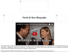 Tablet Screenshot of nicoledeboer.com
